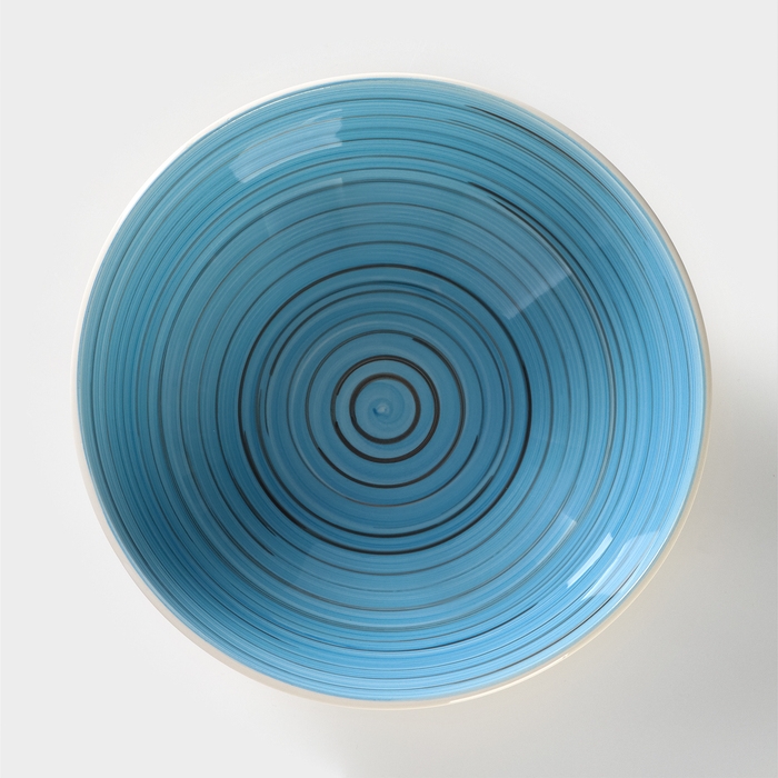 Миска керамическая Elrington &laquo;Аэрограф. Морской вечер&raquo;, 1,69 л, d=23 см