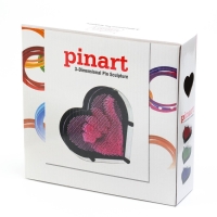 Игрушка антистресс "PinART", экспресс скульптор 3d, сердце, 22.5 х 5.5 х 21 см