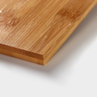 Блюдо для подачи фарфоровое с вставкой из бамбука BellaTenero, 29,5&times;9&times;2,3 см