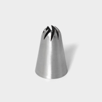 Насадка кондитерская &laquo;Закрытая роза&raquo;, d=3 см, выход 1 см, нержавеющая сталь