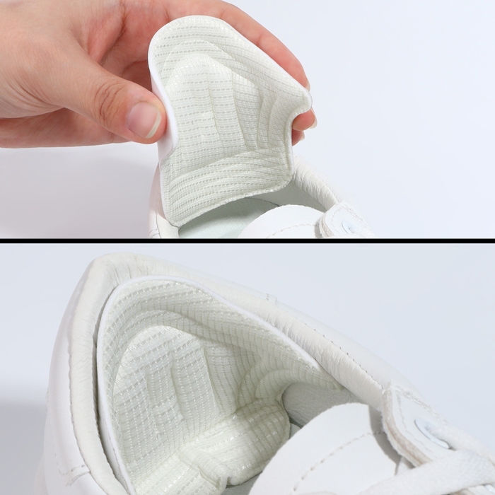 Подпяточники для обуви, на клеевой основе, 11 &times; 7,8 см, пара, цвет бежевый