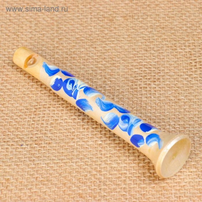 Свистулька-дудочка &laquo;Расписная&raquo;, 12 см, микс