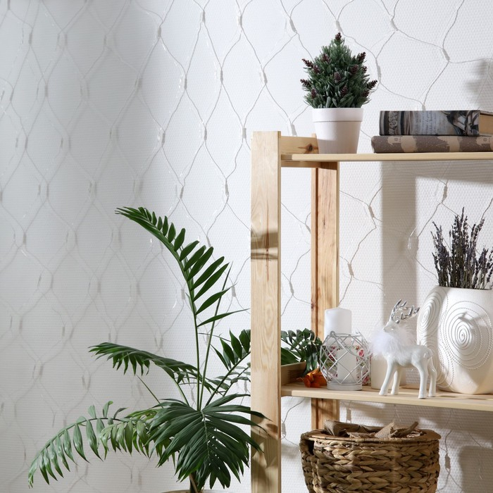 Гирлянда &laquo;Сеть&raquo; 1.6 &times; 1.6 м, IP20, прозрачная нить, 144 LED, свечение синее, 8 режимов, 220 В