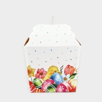Коробка складная &laquo;Счастливой Пасхи&raquo;, 17 х 17 х 26 см