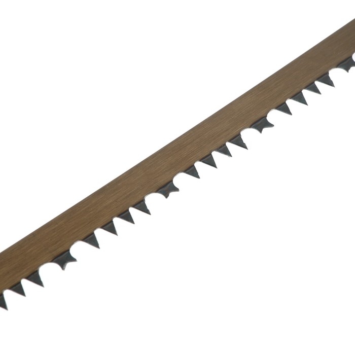 Пила лучковая ТУНДРА, "волчий зуб" для быстрого пила по сухой и мокрой древесине, 600 мм