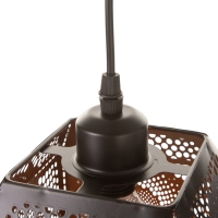 Светильник "Кэлшот " (Вихрь) 1х40Вт Е27 черный 13х13х20+100см