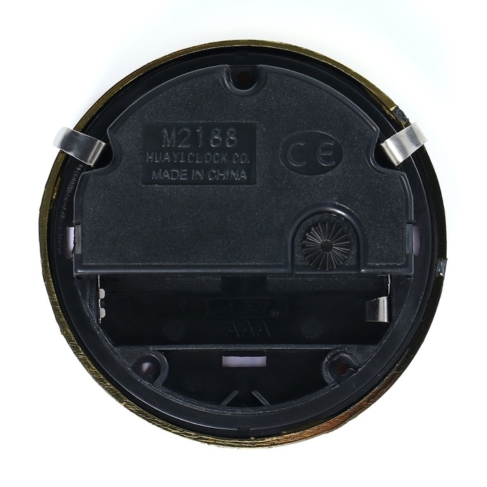 Часы настольные, каминные "Сова", 15 х 4 х 12 см, d циферблата - 6.3 см