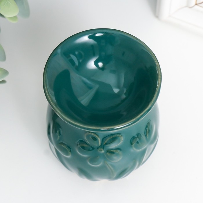 Аромалампа керамика "Незабудки" МИКС 8х7х7 см