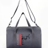 Сумка спортивная мужская, TEXTURA, маленький размер, цвет серый