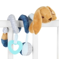 Растяжка - спираль мягкая с погремушкой &laquo;Зайчик Пуша&raquo;, Крошка Я