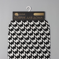 Коврики для дома SAVANNA &laquo;Лапка&raquo;, 2 шт: 40&times;120 см, 40&times;60 см