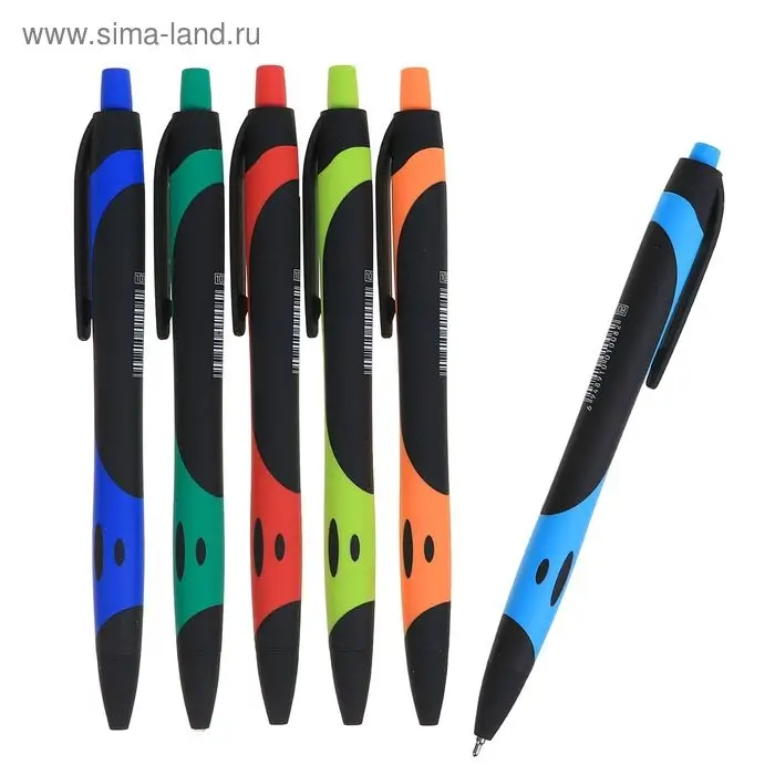 Ручка шариковая, автоматическая Vinson &laquo;Оригинал&raquo;, 1.0 мм, стержень масляный синий, МИКС