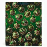 Пакет подарочный &laquo;Новогодний&raquo; 32&times;26&times;10 см