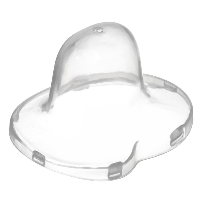 Соска - пустышка силиконовая ортодонтическая &laquo;Мишка&raquo;, от 6 мес., с колпачком + держатель - цепочка, цвет серебренный, стразы