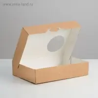 Упаковка для пончиков, 18,5 х 27 х 5,5 см