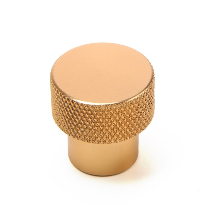 Ручка-кнопка CAPPIO PK328, d=23 мм, цвет золото, 8 шт.