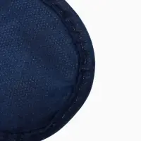 Тапочки одноразовые, "Эконом ПВХ", антискользящие, подошва 3 мм, синие