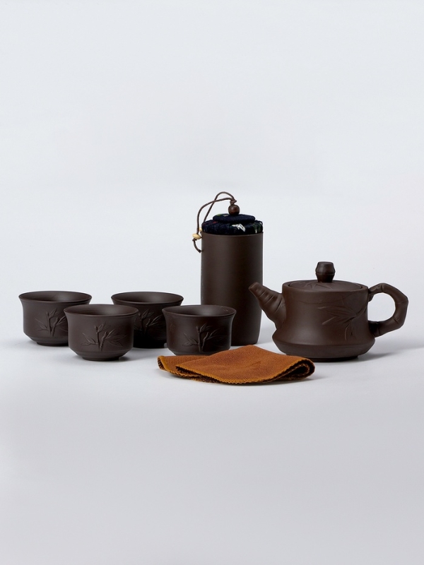 Набор для чайной церемонии 6 предметов, на 4 персоны, чашка 45 мл, чайник 270 мл