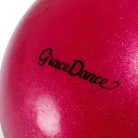 Мяч для художественной гимнастики Grace Dance, 15 см, фуксия