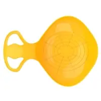 Санки-ледянки &laquo;Скороход&raquo;, желтые 65х42см