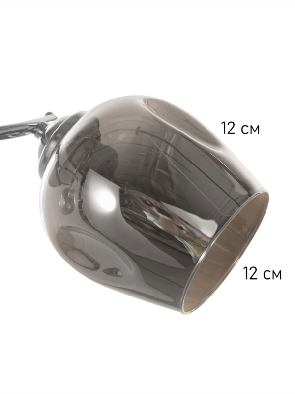 Люстра "Муза" 3х40Вт Е27 хром