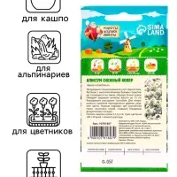 Семена цветов Алиссум "Снежный ковер", 0,05 г