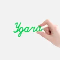 Подвеска Word, 3D-печать на заказ, удача