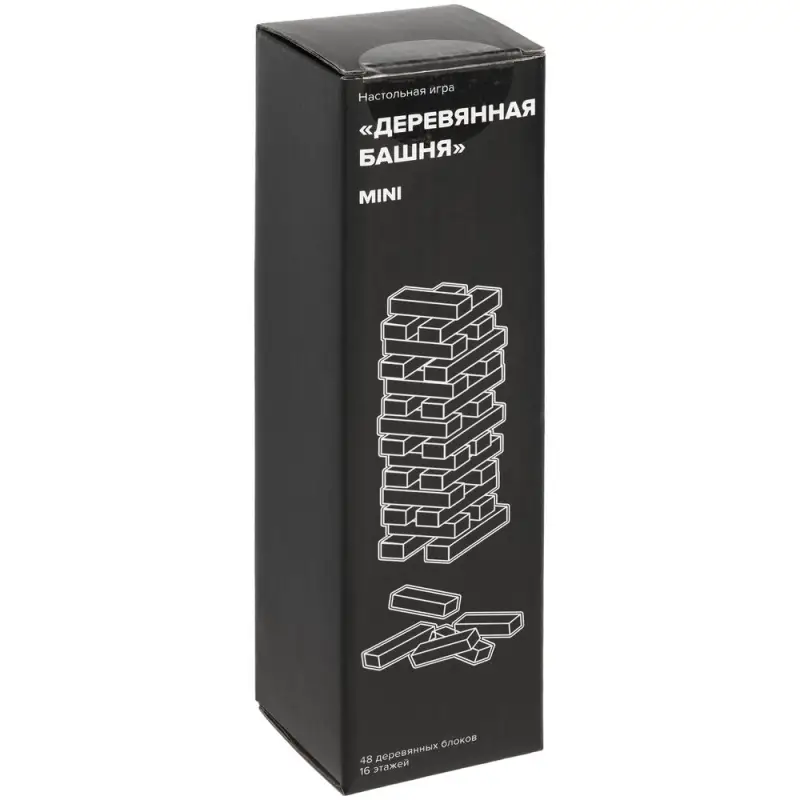 Игра &laquo;Деревянная башня мини&raquo;, красная