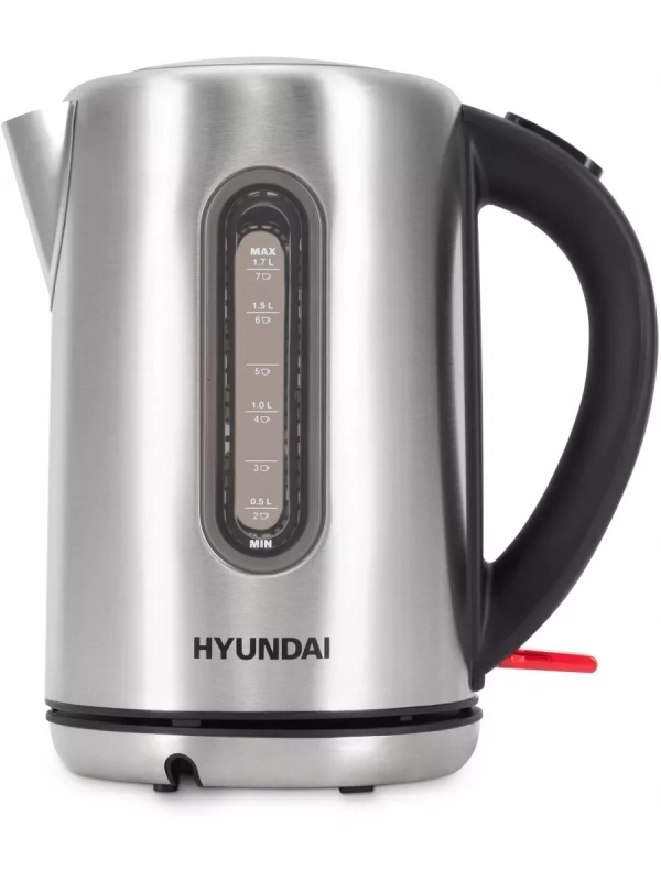 Чайник HYK-S9909 1,7л 2200Вт серебристый (металл)