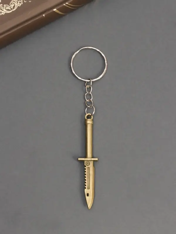 Брелок металл "Штык" 6х1,2 см