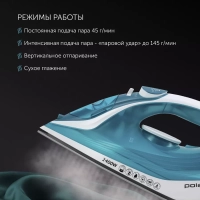 Утюг паровой с антипригарным покрытием PIR 2487 AK 3m