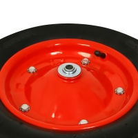 Колесо пневматическое, d = 360 мм, ступица: диаметр 16 мм, длина 90 мм