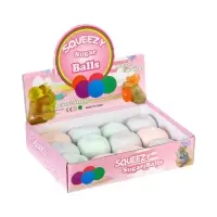 Мялка "Хрустящий шар", можно откачивать и закачивать воздух, цвета МИКС