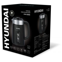 Чайник HYK-S3505 1,5л 2200Вт черный (металл)