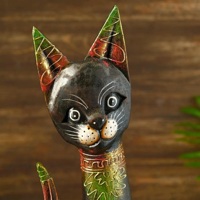 Сувенир дерево "Кошка" 18х7х80 см