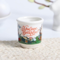 Кружечка для святой воды &laquo;Пасхальная композиция&raquo; на пасху, 5,5 х 4 х 3 см