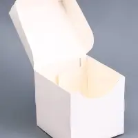 Коробка для 1 капкейка, белая,10&times;10&times;10 см