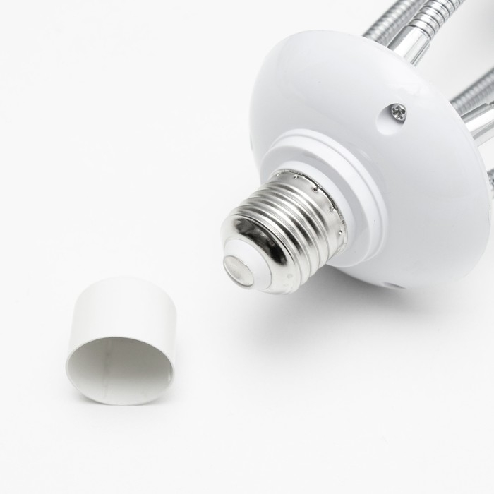 Светильник "Синди пента" Е27/(5хЕ27) 15Вт белый 8х8х22см BayerLux