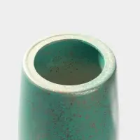 Ваза напольная керамика "Боно" 59х13 см, бирюзовый