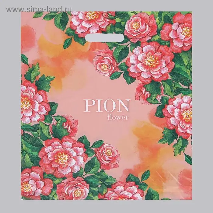 Пакет &laquo;Впечатление&raquo;, полиэтиленовый с вырубной ручкой, 45 мкм, 40&times;47 см