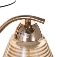 Люстра "Кольцо" 3х40Вт Е27 золото 48х48х24см