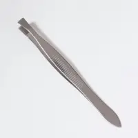 Пинцет прямой, широкий, 8.5 см