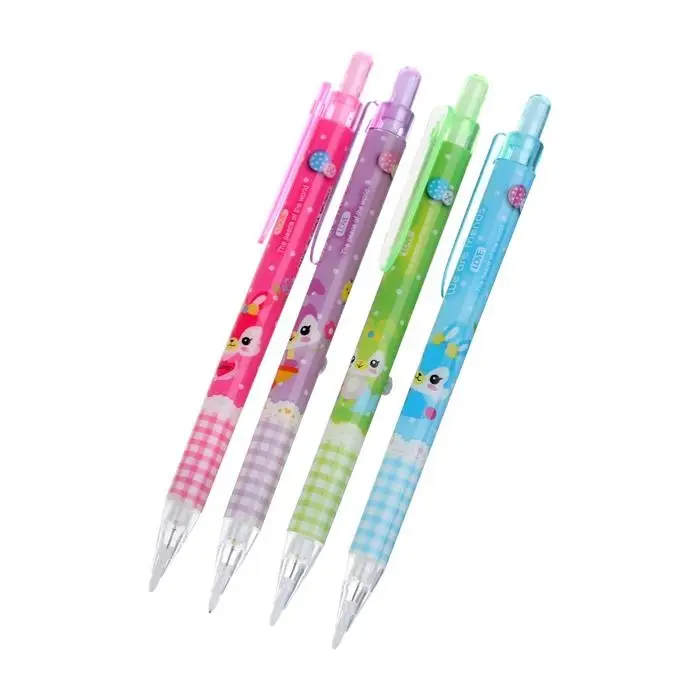 Карандаш автоматический 0.5 мм, корпус с рисунком, МИКС