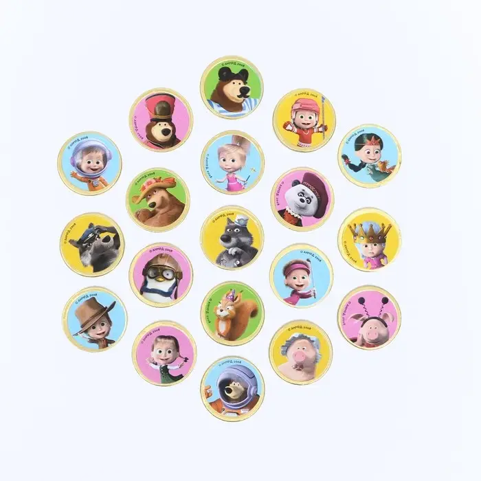 Монеты шоколадные &laquo;Маша и Медведь&raquo;, 6 г