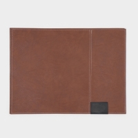 Салфетки под горячее Magistro, 2 шт, двухсторонние, экокожа, хлопок, 47,5&times;35,5 см