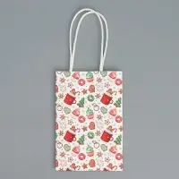 Пакет подарочный новогодний крафтовый &laquo;Сладкого Нового года&raquo;, 15 х 10 х 6 см