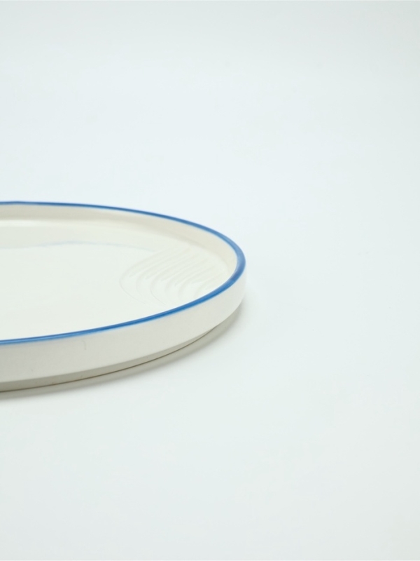 Тарелка керамическая Dolce Ceramo. &laquo;Оушен&raquo;, 23 х 23 см