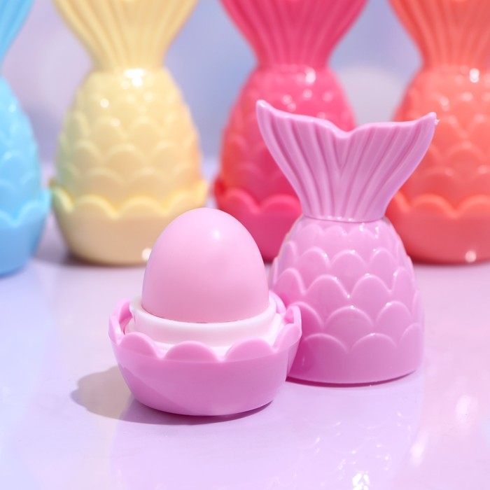 Бальзам для губ &laquo;Морской хвостик&raquo;, микс цветов и запахов