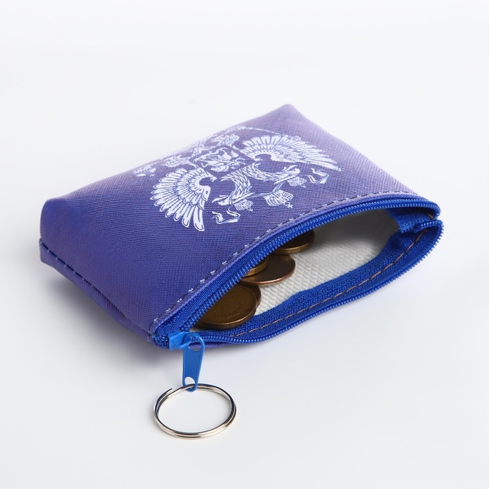 Кошелёк на молнии, цвет МИКС