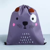 Мешок для обуви &laquo;Весёлый щенок&raquo; с дополнительными элементами, 30 х 40 см